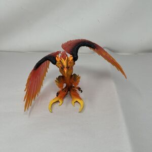 Schleich Fire Eagle Figure Eldrador Creature Toy Action Phoenix Bird Orange